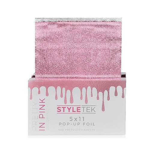 Styletek Pretty In Pink Embossed Pop-Up Foil 500ct 5x11